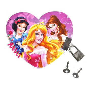 DISNEY PRINCESKE DNEVNIK S KLJUČAVNICO (10 kos.)