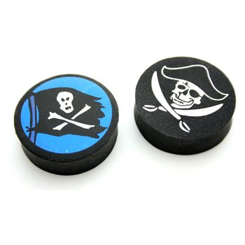 Okrogle Piratske Radirke (60 kos)