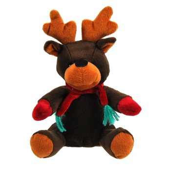 Pli&scaron;asti božični jelenček Rudolf 20 cm (7 kos)
