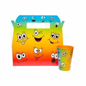 Otro&scaron;ka &Scaron;katla za Meni Smiley - 22,5 x 12 x 9,5 cm (24 kos)