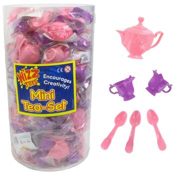 MINI ČAJNI SET V TULCU (48 kos.)