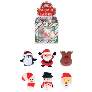 BOŽIČNE SQUISHY FIGURICE ZA SREČELOV (96 kos.)