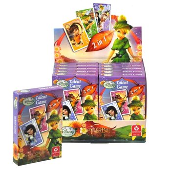 Disney Zvončica 2 v 1 Igra s Kartami (12 kos.)