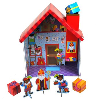3D sestavljanka hi&scaron;ice Svetega Miklavža (2 kos)