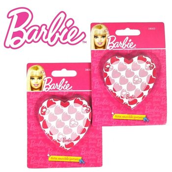 BARBIE BELEŽKA V OBLIKI SRCA NA KARTICI (6 kos)