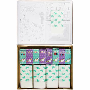 KOMPLETEN HORECA BOX SAMOROG - 48x Setov barvic + 100x Pobarvank + 100x Serviet (248 kos.)