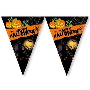 Veriga Zastavic Happy Halloween - 2,3 Metra (6 kos)