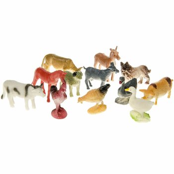 12-delni Set Figuric Domačih Živali