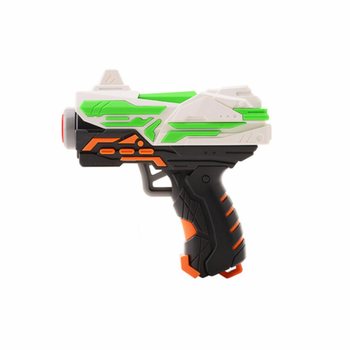 Igrača pi&scaron;tola Tack Pro Swift I s 6 mehkimi pu&scaron;čicami - 11 cm