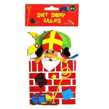 Set 4 Posodic za Sladkarije Sveti Nikolaj (12 setov)