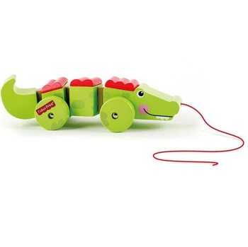 Fisher-Price Moj Prvi Gibljivi Leseni Krokodil (2 kos)