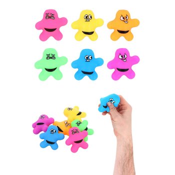 SQUEEZY SPLAT MAN - MIX BARV - V DISPLAYU (24 kosov)