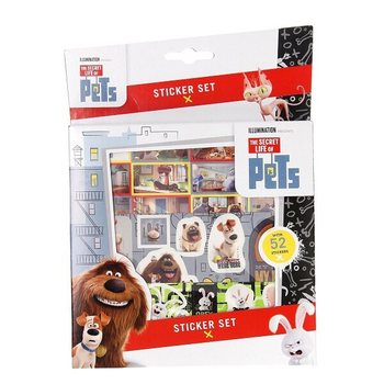Set nalepk SECRET LIFE OF PETS 52-delni (12 kos)