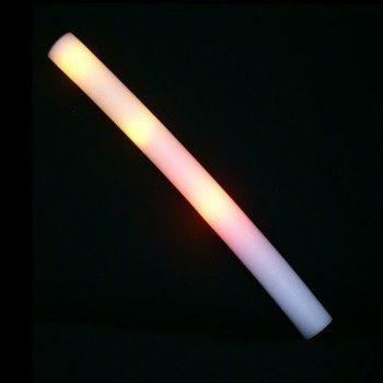 LED Penasta Svetleća Palica Enobarvna - Party Palica - Oranžna (24 kos)