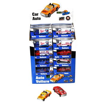 Kovinska vozila Die-Cast v prikazovalniku (36 kosov)