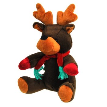Pli&scaron;asti božični jelenček Rudolf 20 cm (7 kos)