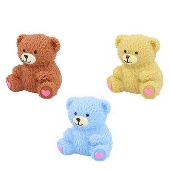 SQUUZY MEDVEDEK SQUISHY - RAZLIČNE BARVE - V DISPLAYU (12 kosov)