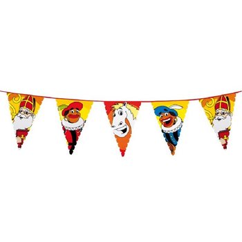 Velika Veriga z Zastavicami Sinterklaas in Piet 6 m (13 kos)