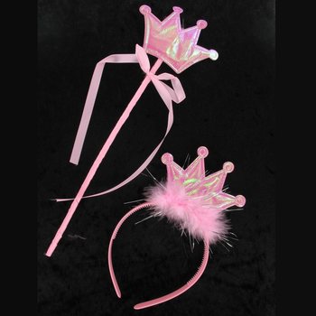 PRINCESKINA TIARA S PALČKO (12 kos)
