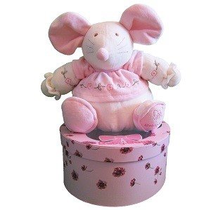 PLIŠASTA IGRAČA BABY BOW V DARILNI ŠKATLI - MODEL 11