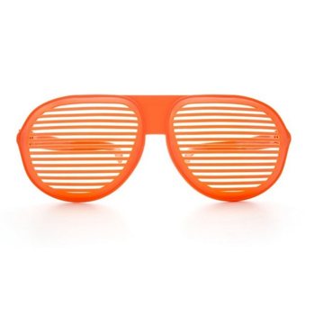 MEGA ORANŽNA OČALA SHUTTER SHADES (8 kos)