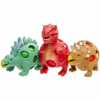 Squishy mrežasta dinozavra žoga - Display (12 kosov)