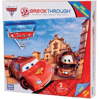 Megapuzzles Breakthrough 3D Avtomobili 2 (Cars) - 50671AEG