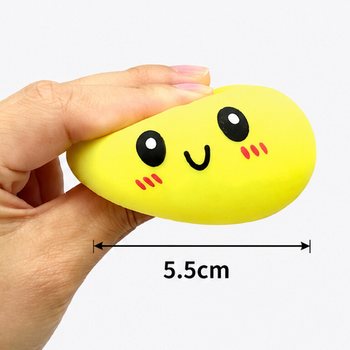 RAGE - Mehka Squishy Dumpling Knedlja MALA (Vel. 5.5 x 5.5 x 3 cm) - Viralna Fidget Igrača 2026 (24 kos)