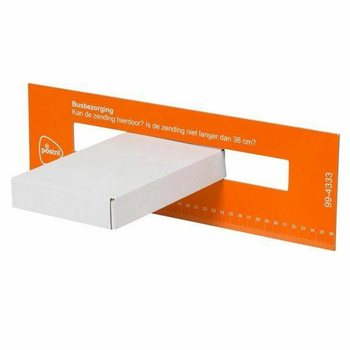 Po&scaron;tna &scaron;katla za nabiralnik A5 BELA - 220x155x28 mm (50 kos)