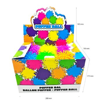 VELIKA PUFFER ŽOGA - 15CM - V DISPLAYU (12 kos)