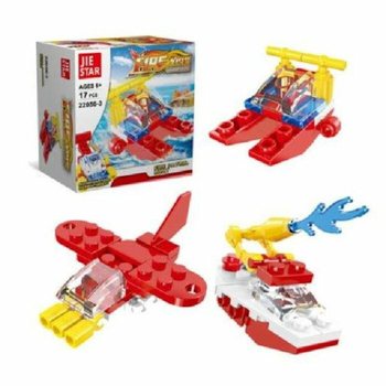 Kocke Gasilski Avtomobili - Display (12 kos)