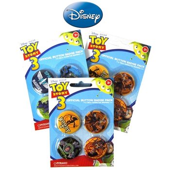 Set 4 priponk Disney Toy Story (24 kos.)