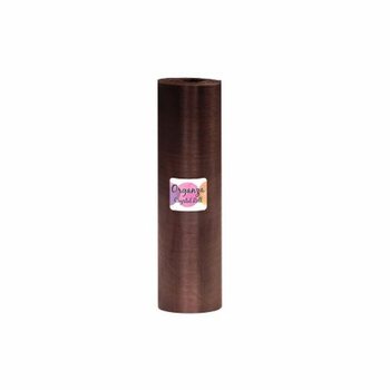 ORGANZA ROLA - 28 cm x 25 M - ČOKOLADNO RJAVA (1 kos)