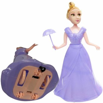 Vrteča in ple&scaron;oča lutka princesa (6 kosov)