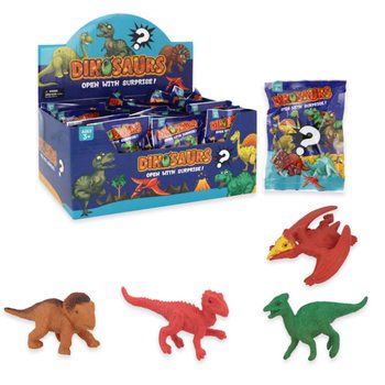Vrečka Presenečenja / Blindbag - Tema: Dinozavri v stojalu (60 kos.)