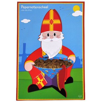 Velika Skleda za Pi&scaron;kote Pepernoten Sinterklaas 26 x 24 x 33 cm (6 kos)