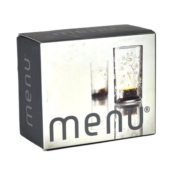 MENU - Podstavek za čajne svečke z motnim vzorcem, set 2 kosov (1 set)