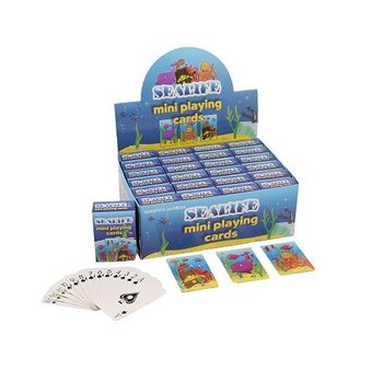 Mini Igralne Karte – Model Sea Life v Displayu (24 kos)