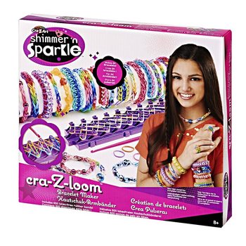 CRA-Z-ART SHIMMER'N SPARKLE - MEGA SET ZA IZDELAVO ZAPESTNIC (6 kos.)