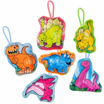 MIX PLIŠASTI DINOZAVRI - 13.5 Cm. (24 kos)