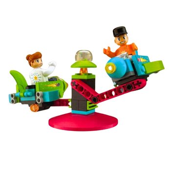 KIDS BRICKS FUN PARK - KOMPLET KOCK ZA SESTAVLJANJE - 130-DELNI (1 kos)