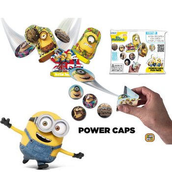 IZSTRELJEVALCI DISKOV MINIONS POWER CAPS FUN PACK V BLINDBAGU (100 kos.)