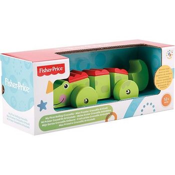 Fisher-Price Moj Prvi Gibljivi Leseni Krokodil (2 kos)