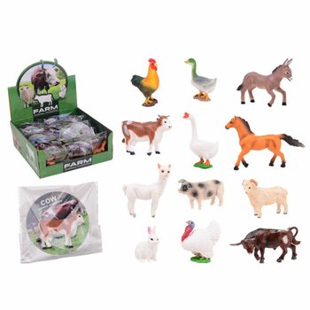 ANIMAL WORLD - Kmetijske živali v displayu (36 kos.)