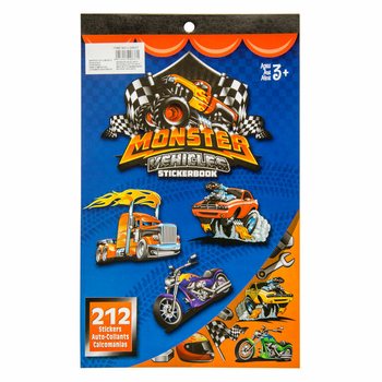 Knjiga z nalepkami Monster Truck 212-delna (12 kos)