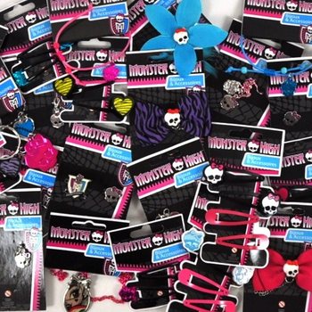 MATTEL MONSTER HIGH - MEGA MIX ZA SREČELOV: NAKIT IN DODATKI (100 kos.)