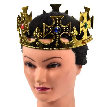 Zlata kraljevska krona - model križ (12 kos)