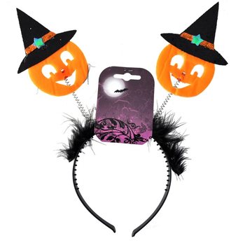 Halloween Obroč za Lase z Bučami (6 kos)