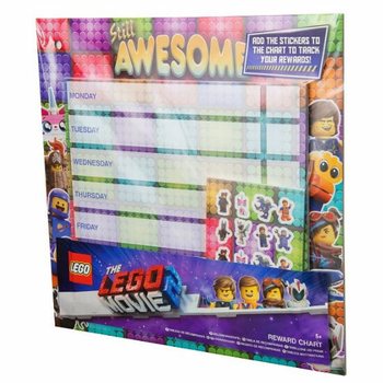 LEGO TABELA ZA NAGRAJEVANJE Z LEGO NALEPKAMI (24 kos.)