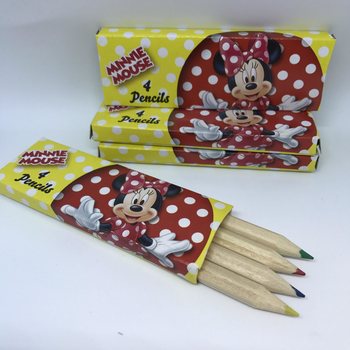 Disney - Minnie Mouse Male Barvice 4 kosi v %katlici (48 kos)